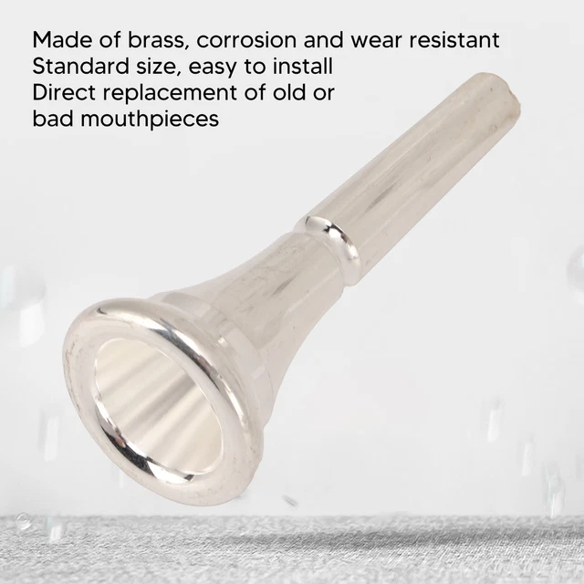 HORN MOUTHPIECE REPLACEMENT Brass French Horn Mouth Wind Instrument