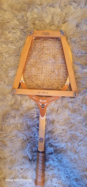 Raquette de tennis en bois Davis Tad Imperial Deluxe 5 L