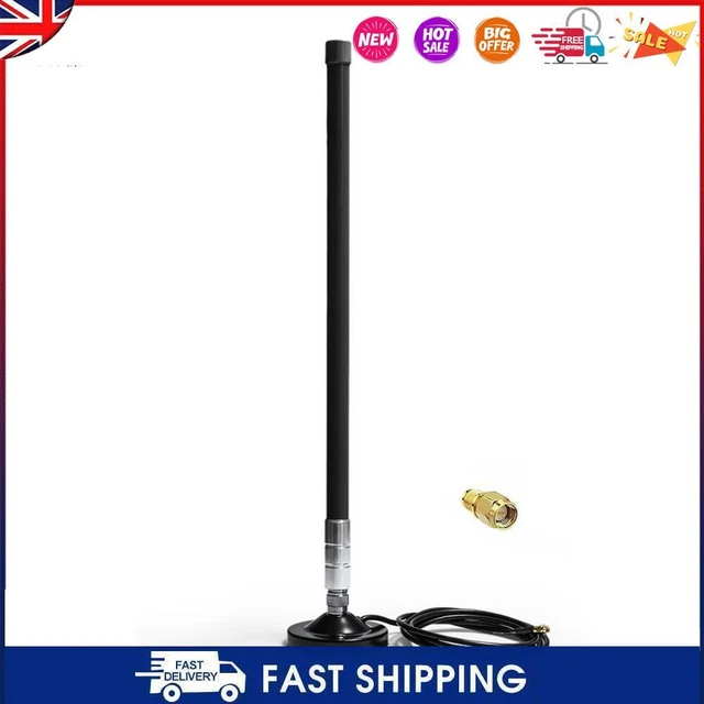 #C 5dBi 858-878MHz for Helium Hotspot Miner Antenna+Magnet Base (55cm Black)