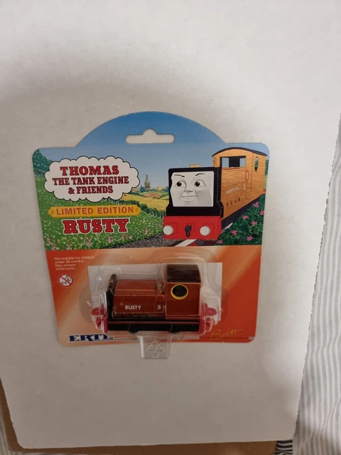 THOMAS TANK & Friends ERTL LIMITED EDITION METALLIC RUSTY TRAIN DIECAST ...