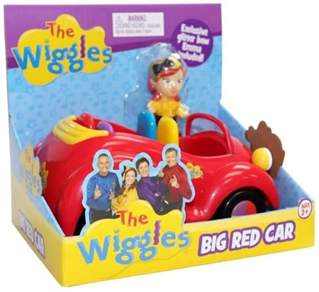 THE WIGGLES TOYS Big Red Car, Vehicle Car Toy for Kids and Toddlers