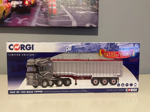 CORGI CC14113 CHRISTIE Macdonald Daf Xf 1.50 Scale Model Unit Only ...