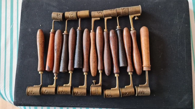 Lot De 15 Ancien Doseur De Cartouche De Chasse Lot N° 1