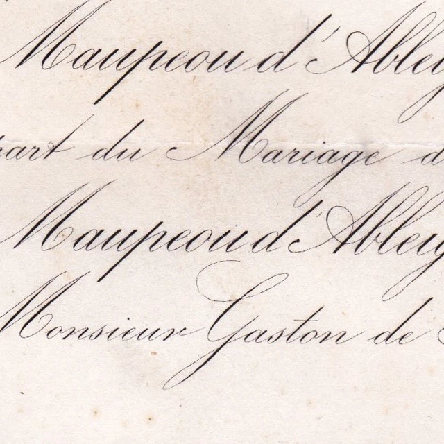 Constance De Maupéou D'Ableiges 1865 De Saint-Laurens