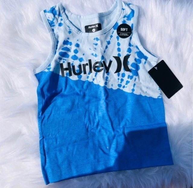 Nwt Hurley Diagonal Tie Dye Tank Top For Baby Boys Size 6