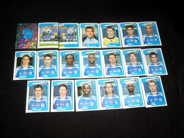 Autocollants OM Marseille - Equipe Complète Panini Foot 2003 - 20 Images