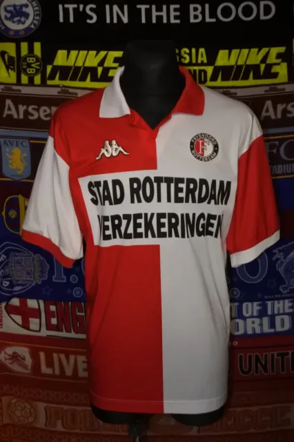 5/5 Feyenoord adults XXL 2000 MINT home football shirt jersey camiseta soccer