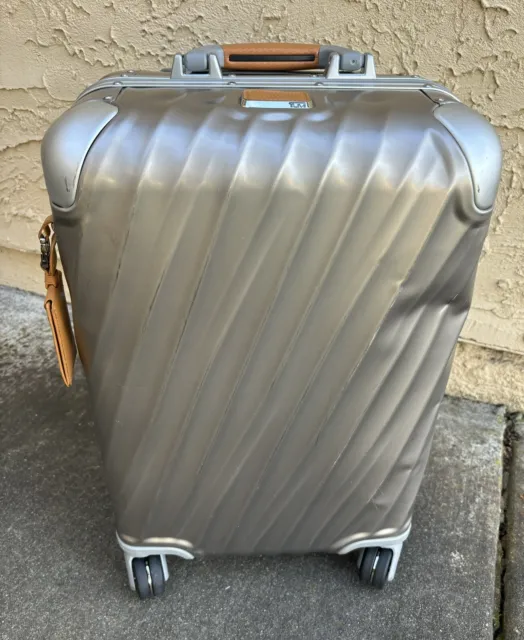 Tumi 19 Degree Titanium International Carry On Luggage