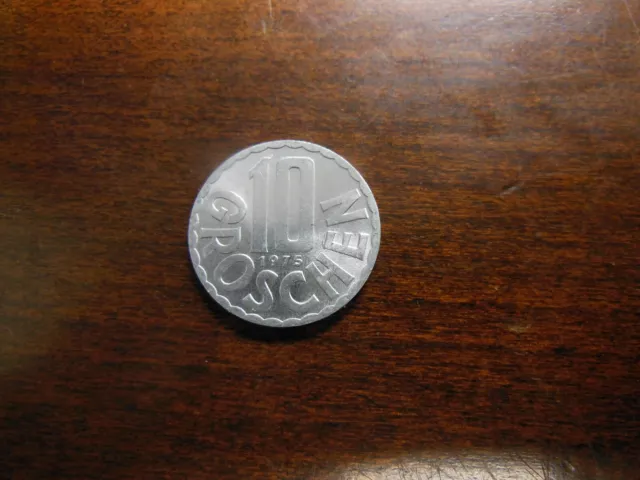 1975 Austrian Ten (10) Groschen Coin 2