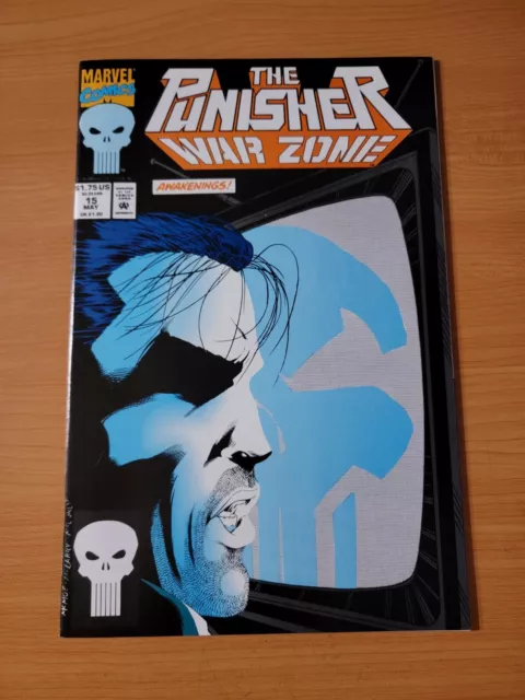 Punisher War Zone #15 Direct Market Edition ~ NEAR MINT NM ~ 1993 Marvel Comics