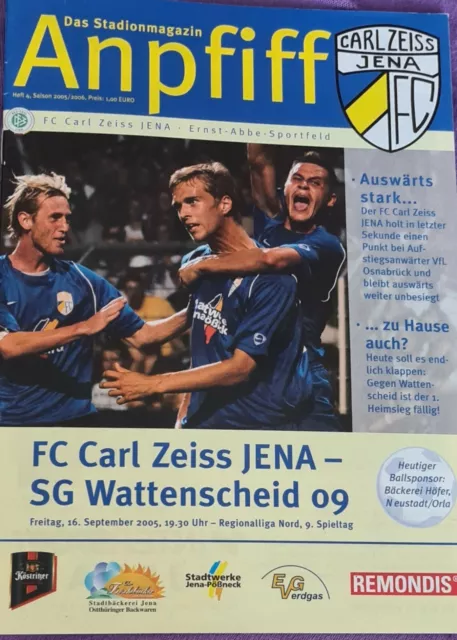 2005/06 Reg Nord FC Carl-Zeiss-Jena - SG Wattenscheid 09