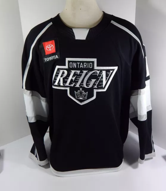 Ontario Reign Game Used White Practice Jersey 58 DP33567