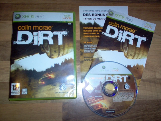 Colin McRae: Dirt - Jeu Xbox 360 (PAL) - Course Tout-terrain, Manuel Inclus