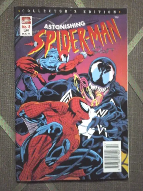 UK collectors edition Astonishing Spider man # 8   Marvel comic