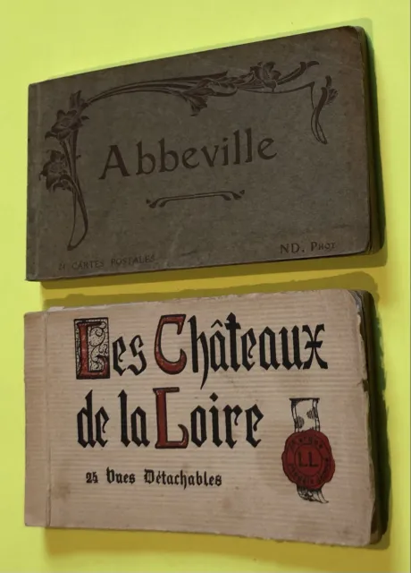 Antique Carte Postale Postcard Abbeville & Les Chateaux De La Loire France - 40
