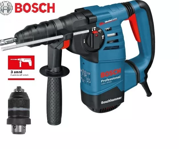 Bosch Gbh 3000 Martello Demolitore Sds Plus Perforatore Tassellatore Percussione