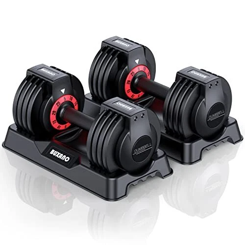 Adjustable Dumbbell 25LB 5 In 1 Single Dumbbell for Men and Women Multiweight
