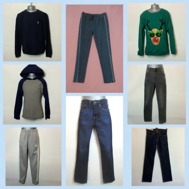 Boys' Clothes Bundle Joggers/Jeans/Hoodies 11-12 Years - Choose Item