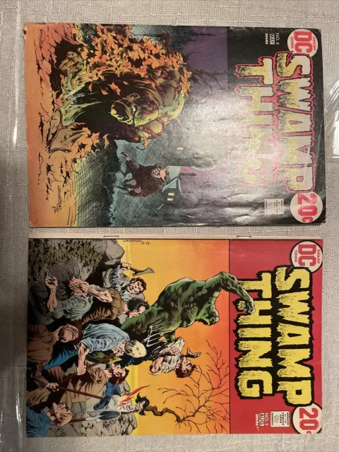 Swamp Thing DC comic lot. #4, 5, 6, 10. 11. & 14.