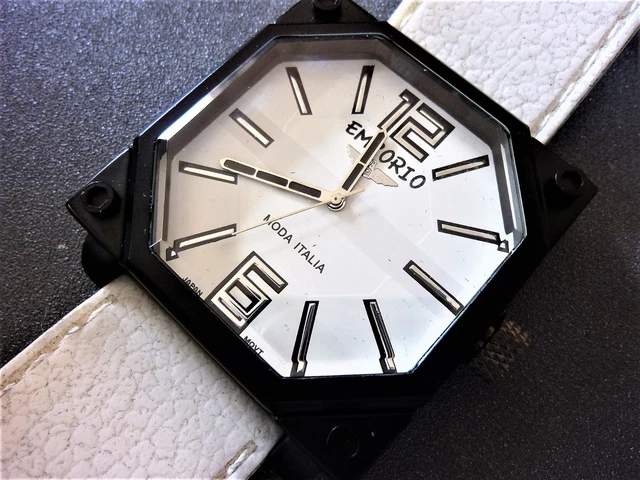 EMPORIO MODA ITALIA montre jumbo homme 2014 DIV0222 EUR 95 00 PicClick FR