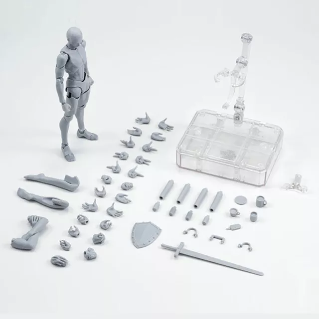 Drawing Figures For Artists Action Figure Model Human Mannequin Man Woman Kit