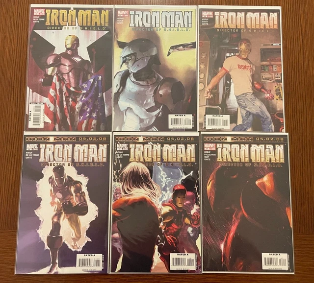 Lot - Invincible Iron Man Director of SHIELD 1st Print - #22, 23, 24, 25, 26, 27