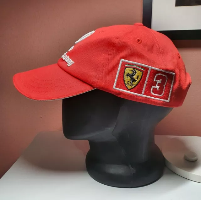 2000 Michael Schumacher 3-facher Formel-1-Champion F1 Ferrari Vintage Cap