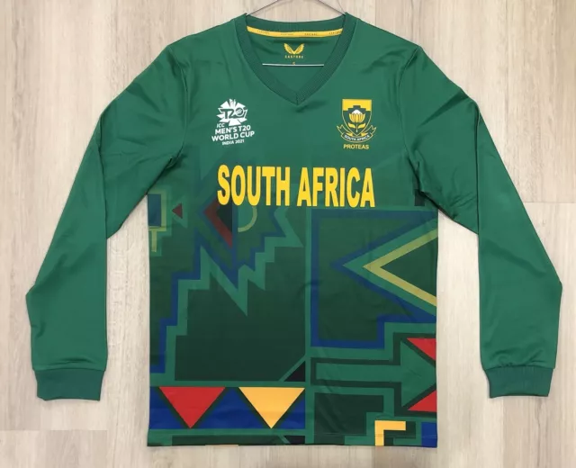South Africa T20 World Cup Cricket Jersey- New With Tags (size S)