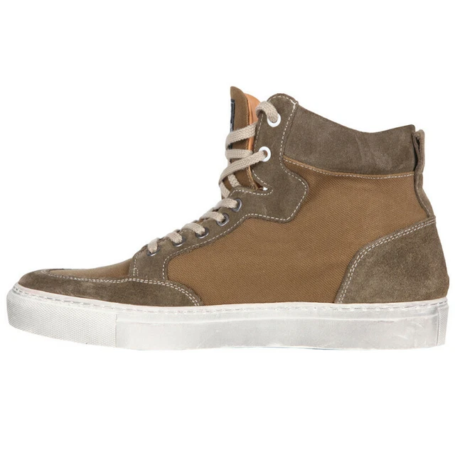 Chaussures toile armalith-cuir femme Helstons maya