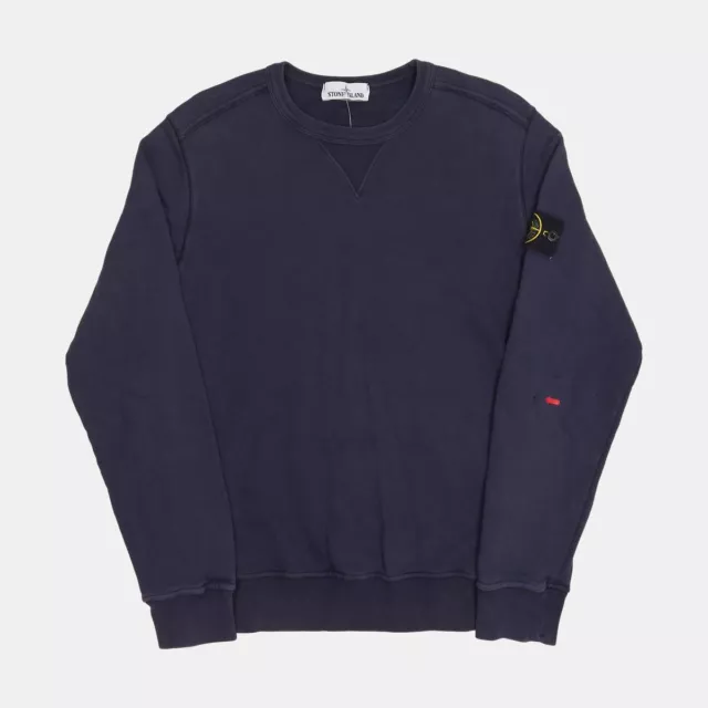 Stone Island Sweatshirt / Size M / Mens / Blue / Cotton