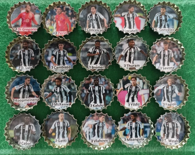 JUVENTUS SQUADRA 2024/2025 tappi EUR 8,30 PicClick IT