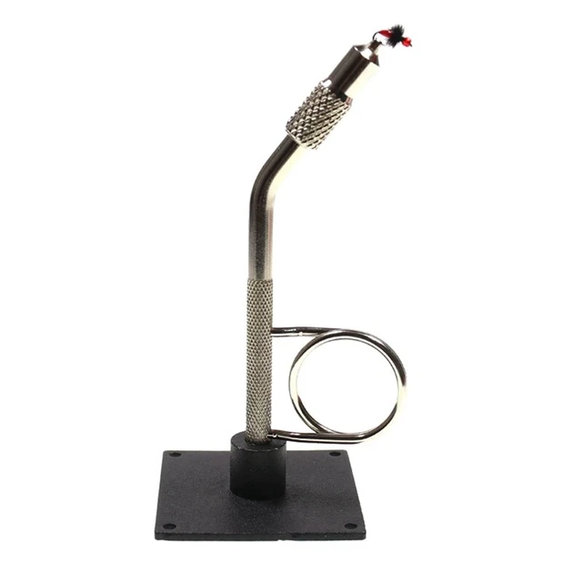 Portable Fly Tying Vise with Base Rotary C-Clamp Fish Tackle Kit  Metal3114