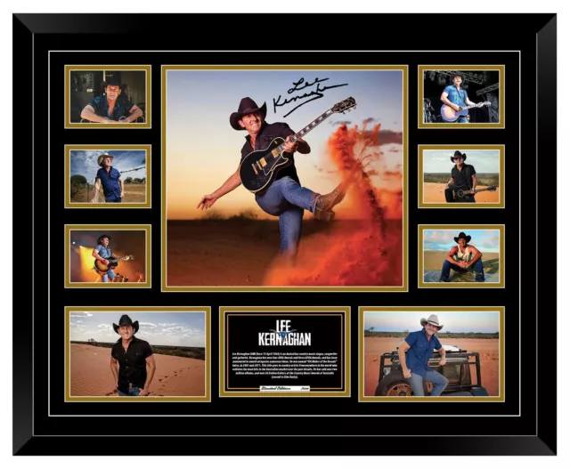 Lee Kernaghan Backroad Nation Signed Limited Edition Framed Memorabilia 3