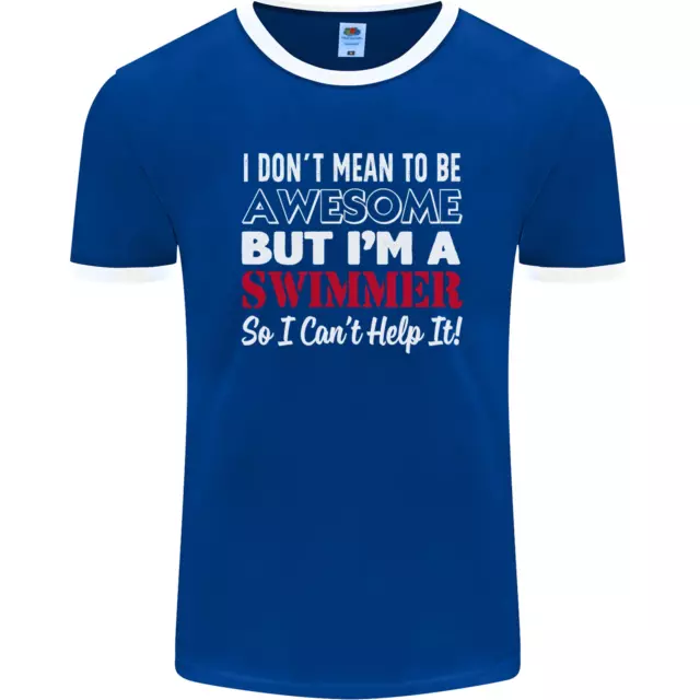 T-shirt da uomo nuoto nuoto I Dont Mean Im a Swimmer foto 3