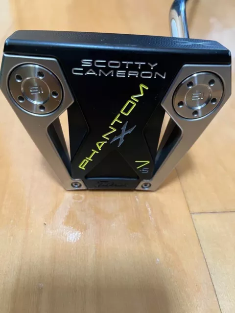 Scotty Cameron Phantom X 7.5 Putter 34 inch with Head Cover Right Handed