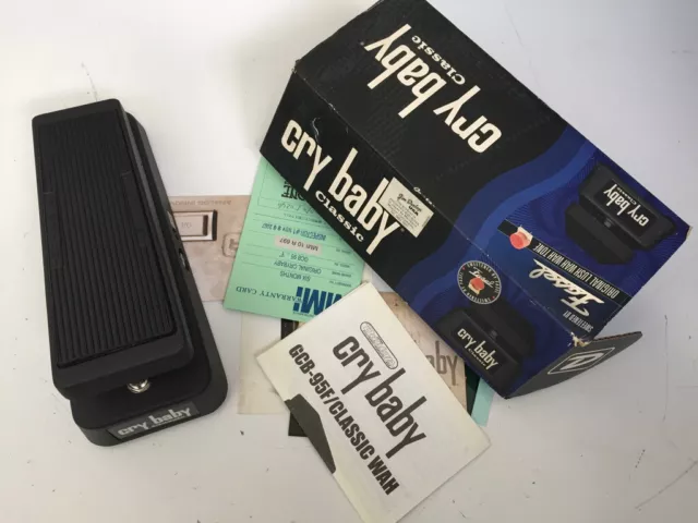 [Used] Jim Dunlop GCB-95 Crybaby Classic wah pedal - WORKING