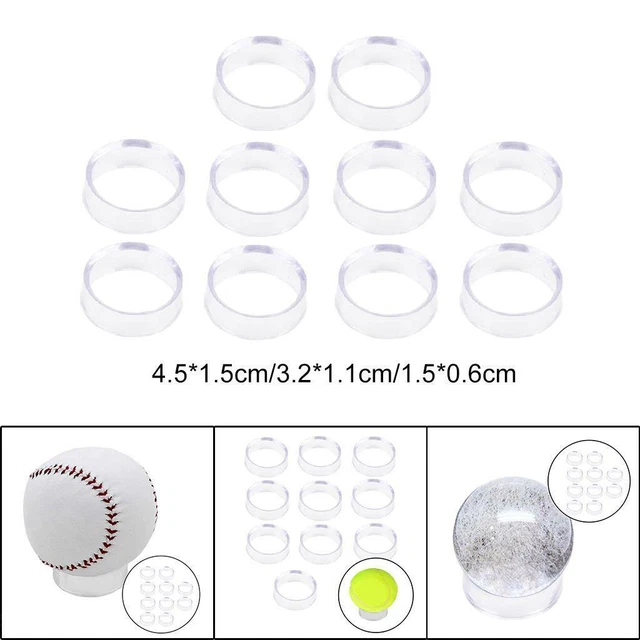 10 x Acryl Display Ständer Kugelhalter Kristallkugel Basis Stützdekoration
