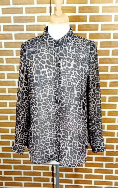 Camicia discount leopardata h&m