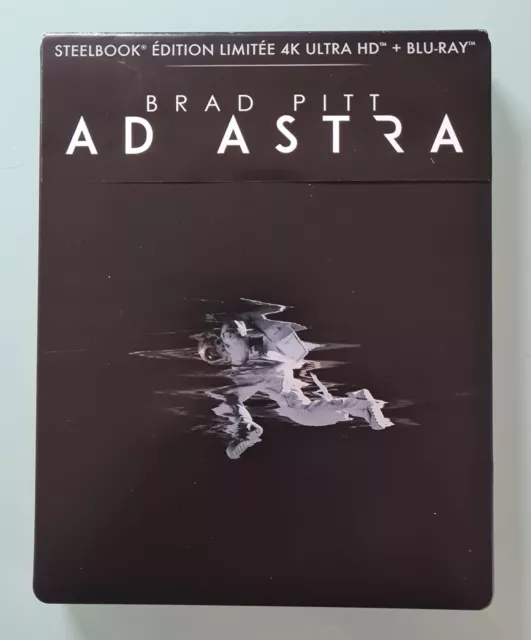 Steelbook Ad Astra Avec Brad Pitt 4K Ultra Hd + Blu Ray 2D + Bonus