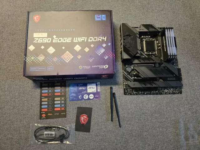 MSI MPG Z690 EDGE WIFI DDR4 LGA 1700 ATX Intel Mainboard