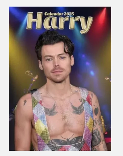 HARRY STYLES 2025 Calendar A3 Brand New £9.84 PicClick UK