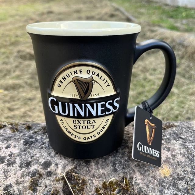 Guinness Extra Stout Official Merchandise Large Ceramic Mug BNWT