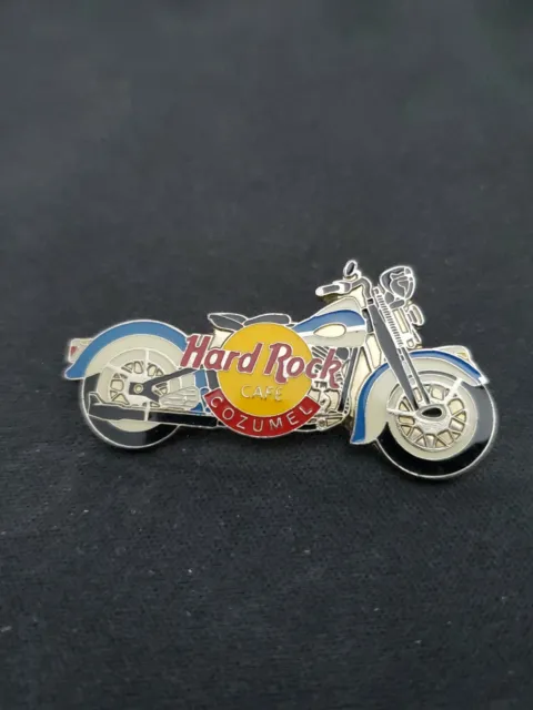 Hard Rock Cafe Pin Cozumel MOTORCYCLE hat lapel biker AX