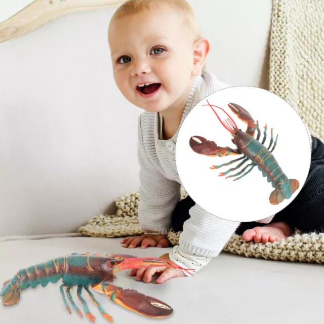 Realistic Artificial Lobster Seafood Toy for Home - 70 characters-MP