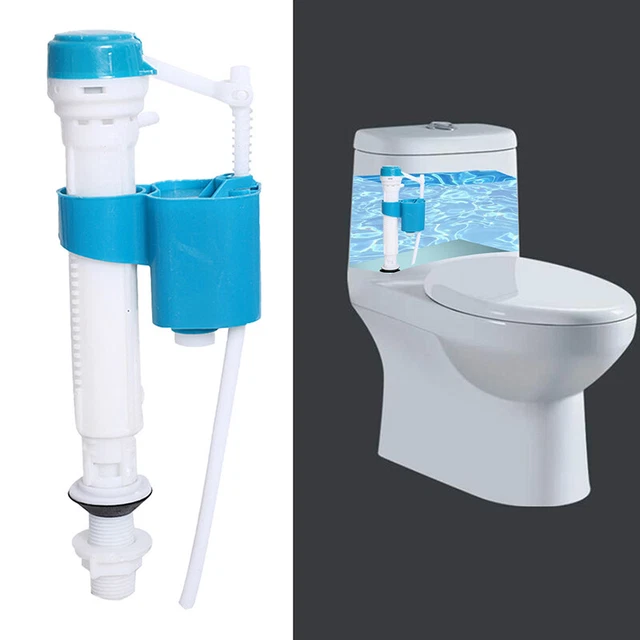 ADJUSTABLE TOILET INLET Flush Valve Cistern Fill Valve Bottom Entrance