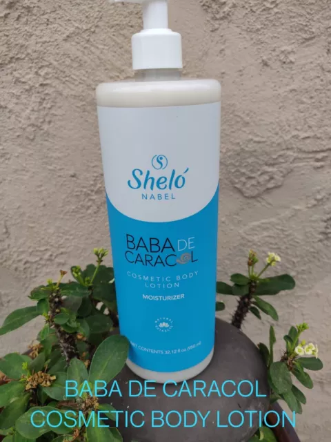 crema baba de caracol.corporal,Shelo Nabel, 950ml cosmetic body lotion reafirma