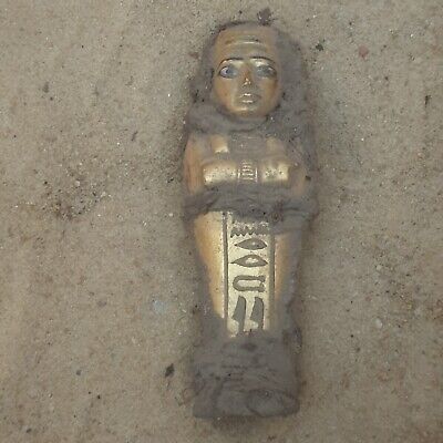 Rare Antique Ancient Egyptian Ushabti Servant Minions cook clean Grave 1759 BC