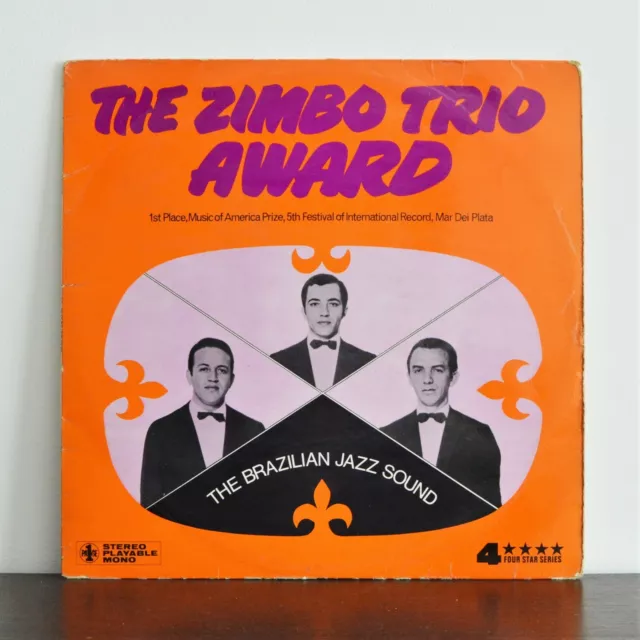 THE ZIMBO TRIO Award UK PAGE ONE LP '68 Brazilian Jazz/Bossa