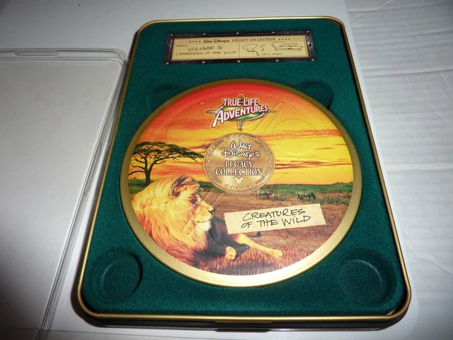WALT DISNEY Legacy Collection Vol. 3 CREATURES OF THE WILD DVD Limited ED Good