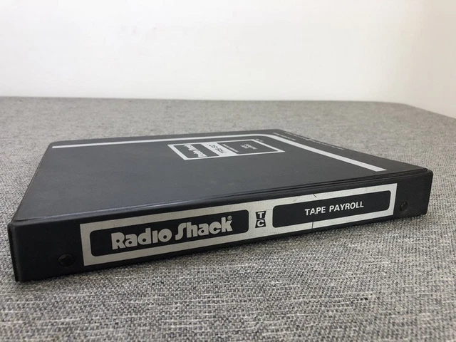 Radio Shack TRS-80 Model I/III Tape Payroll 26-1504 Software Radio Shack TRS-80 Model I/III Tape Payroll 26-1504 Software